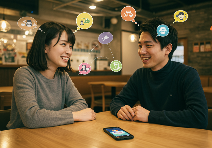 会話が途切れない！相手が思わず返したくなる話題展開法