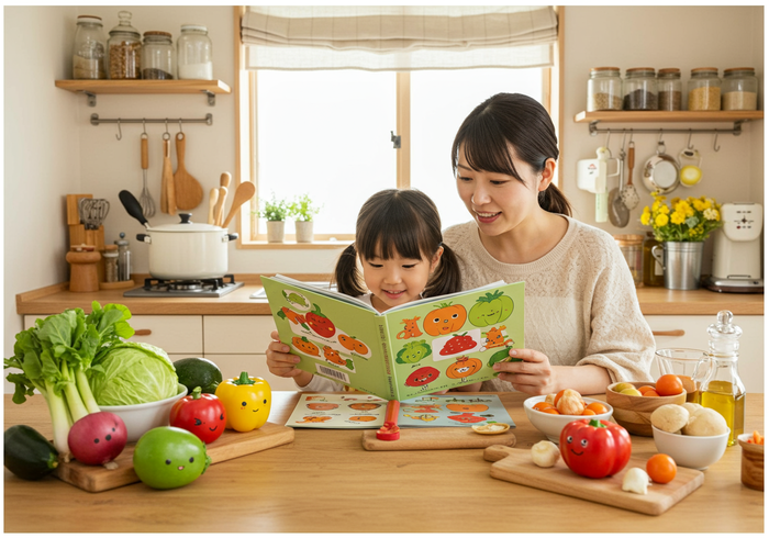 偏食・好き嫌い克服に効く！子どもが自然と食べたくなる絵本活用術
